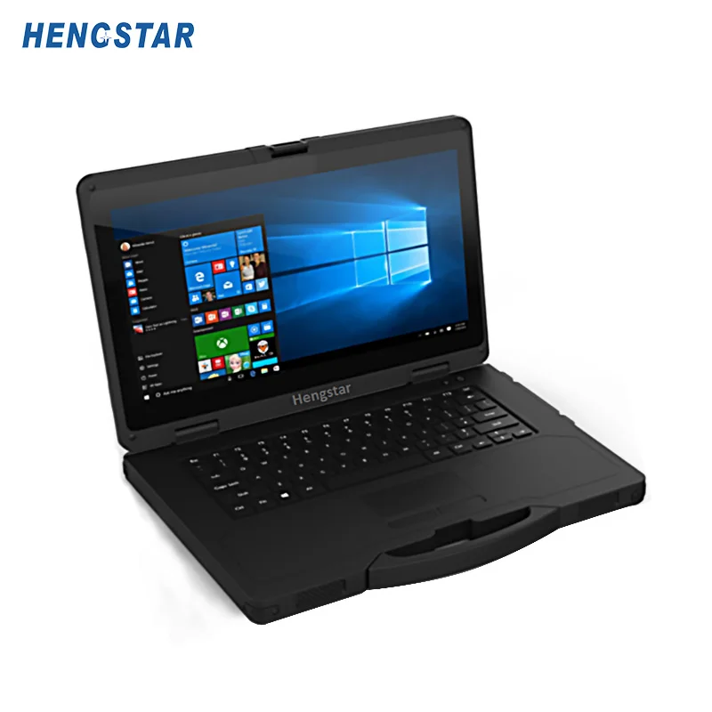 15.6 Inch Fully  Rugged IP65 Laptop Military Portable Computer for Professional