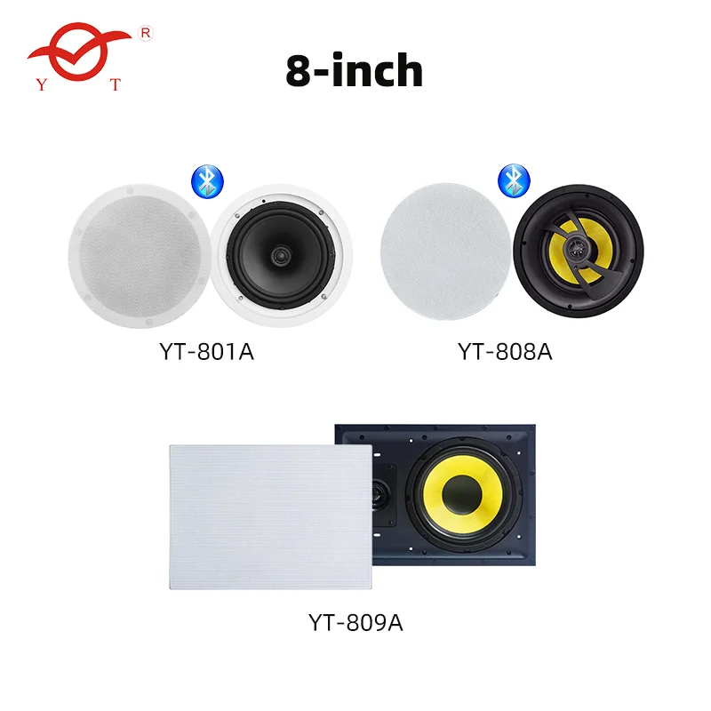 Best 250w baffle 8ohm hifi ceiling speaker for surround sound