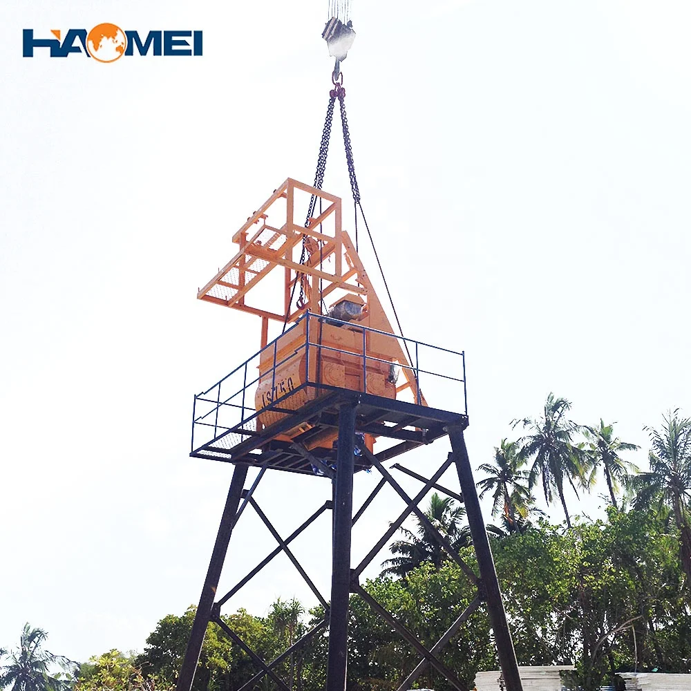 Best Price 1000 Liter 2 3 4m3 Concrete Mixer Machine with Lift Planetary  Twin Shaft