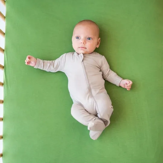 100% Bamboo Kids Bed Sheets Super Soft Baby Fitted Sheet Wholesale Baby Crib Sheet