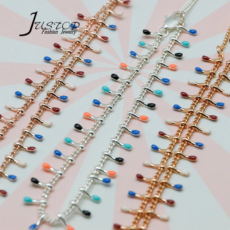 Модные стильные изысканные эпоксидные латунные браслеты