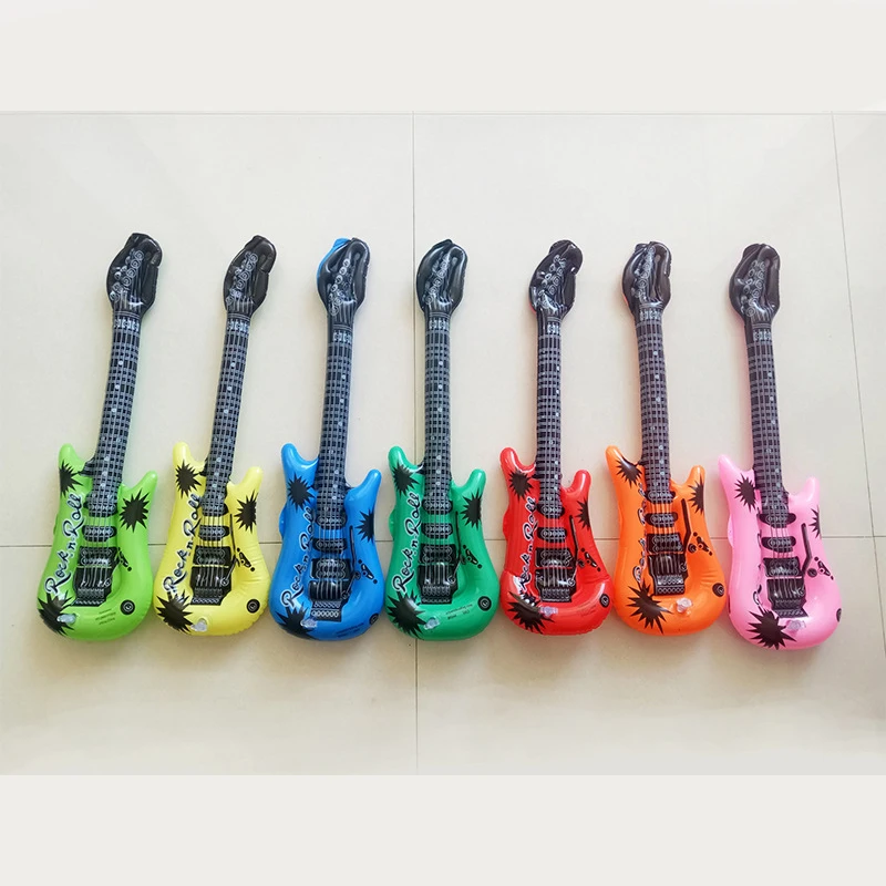 UCHOME wholesale new arrive 93cm  pvc inflatable guitar toy