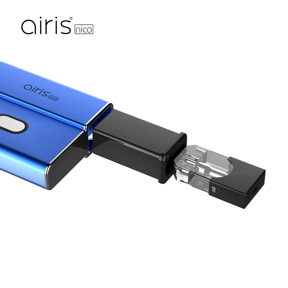 
DHL Shipping Airis Nico Vape Mod Kit Battery Refillable and Pod Adapter Vape Pod Kit 