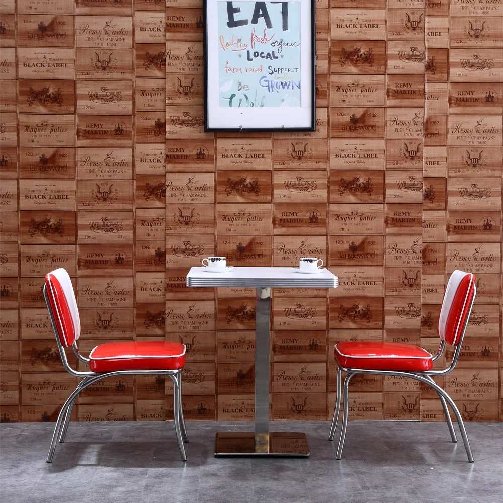 (SP-CT833) Antique 1950s American Style Restaurant Dining Chair