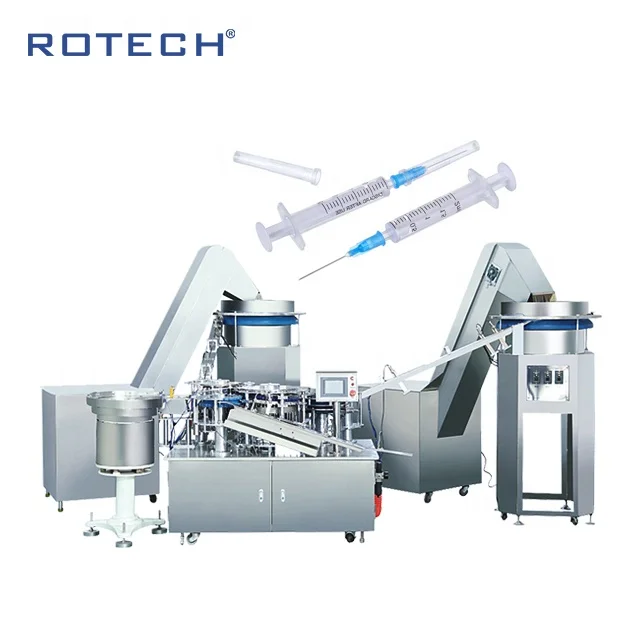 Medical disposable syringe making machine price Automatic assembly machine