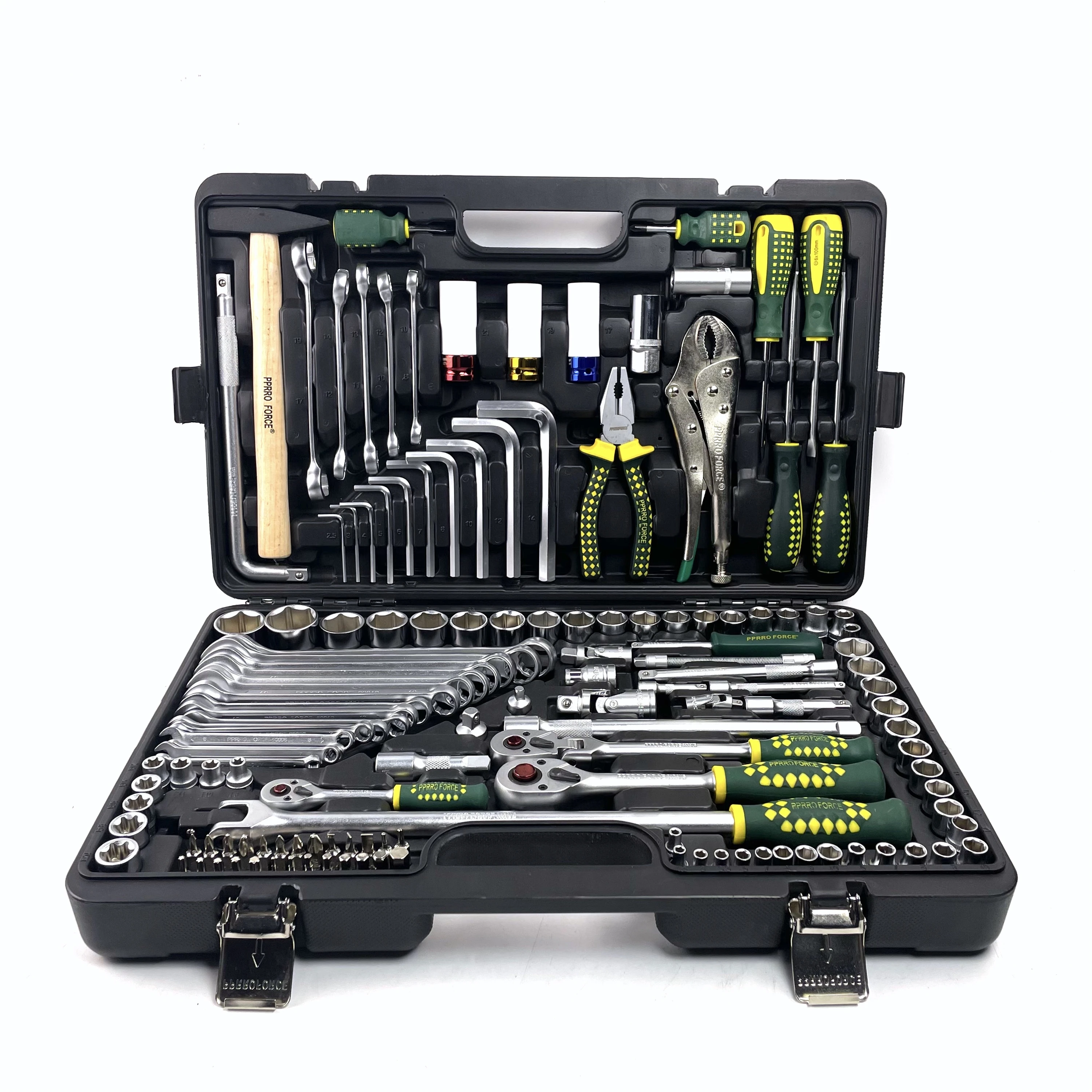 Hot Selling Cheap Custom Combination Kit Mechanical Heavy Duty Socket Wrench Tools Box Set