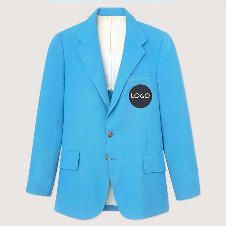 2020 new style cotton suit blazer customer logo mens uniform blazers for boys school