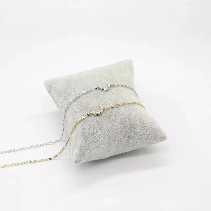 Ready to ship gold plated heart zircon bracelet jewelry adjustable stainless steel zircon bracelet for women