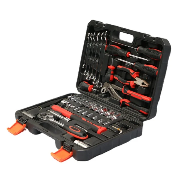 58 шт. многофункциональный домашний ремонт аппаратные средства набор инструментов для инструментов механика бытовой набор инструментов