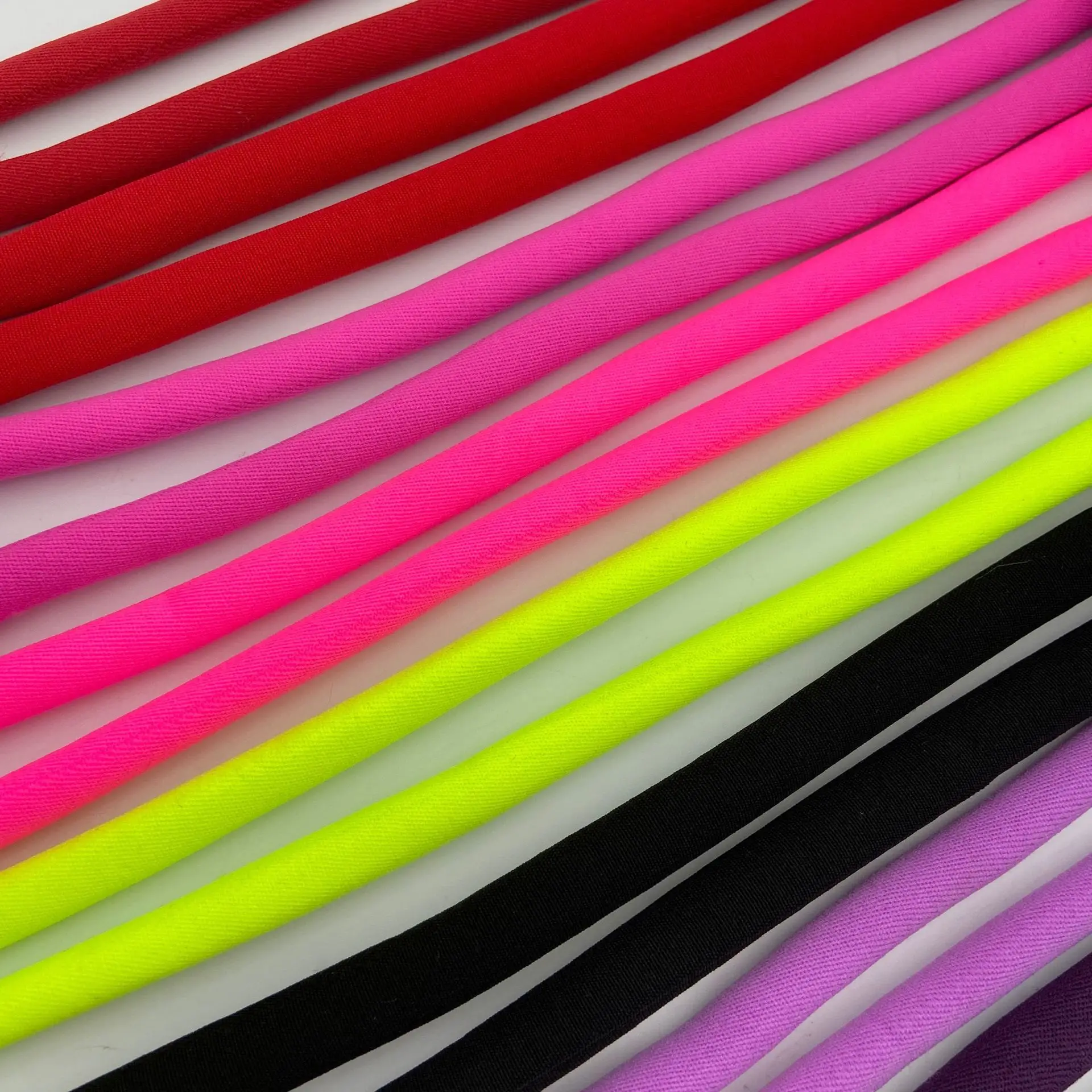 Manufacturers wholesale direct supply of color nylon rope jacquard core round rope bag rope