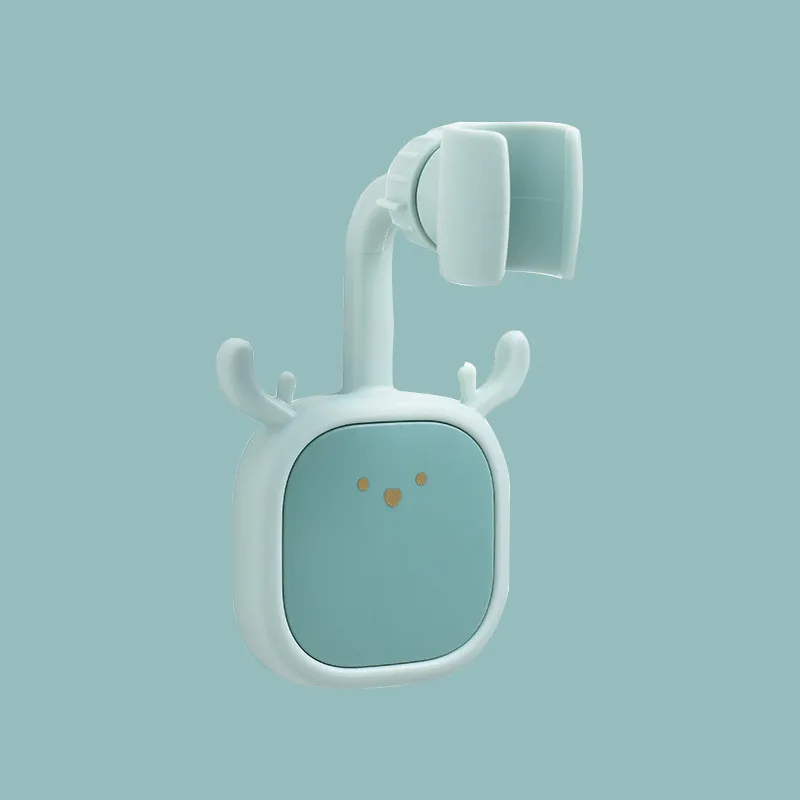 360 Punch-Free Hot selling Universal Adjustment Shower Frame Hole-free Fixed Seat Showerhead Shower Holder