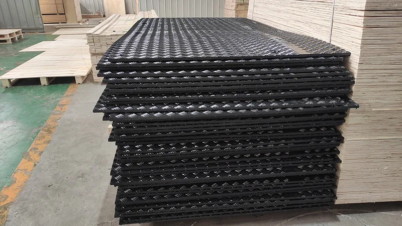 Temporary Portable Roadway Ground Protection Mats
