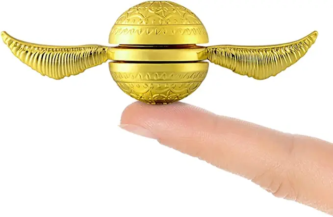 Fidget Spinner Hand Finger Spinners Metal Sensory Toy Magical Wizardry World Wing High Speed Steel Bearing