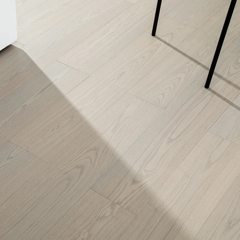 Hdf grey effect engineered flooring luxury 12mm grey white oak laminate flooring indoor