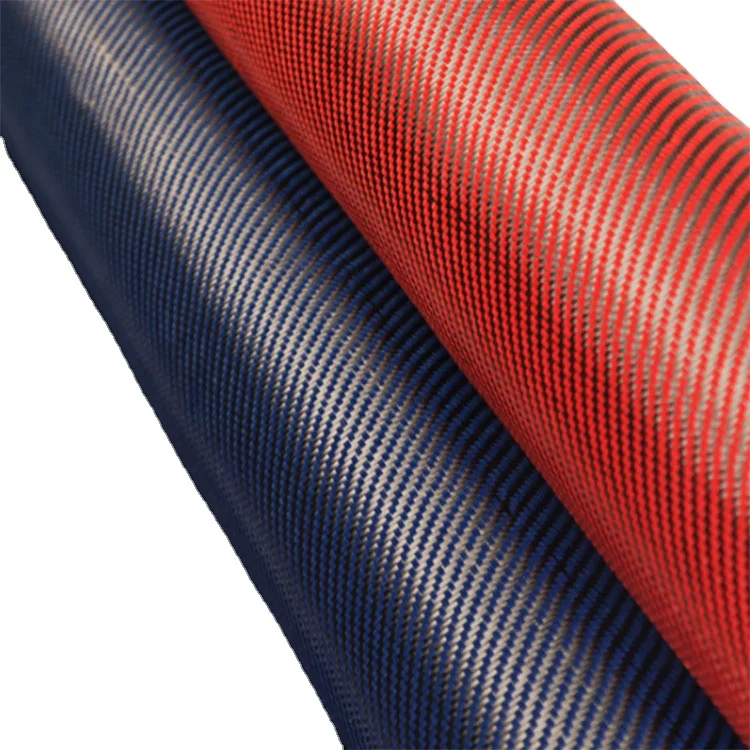 Custom Aramid and Carbon Mixed Fiber Fabric Cloth Hexagon Twill Plain Weave