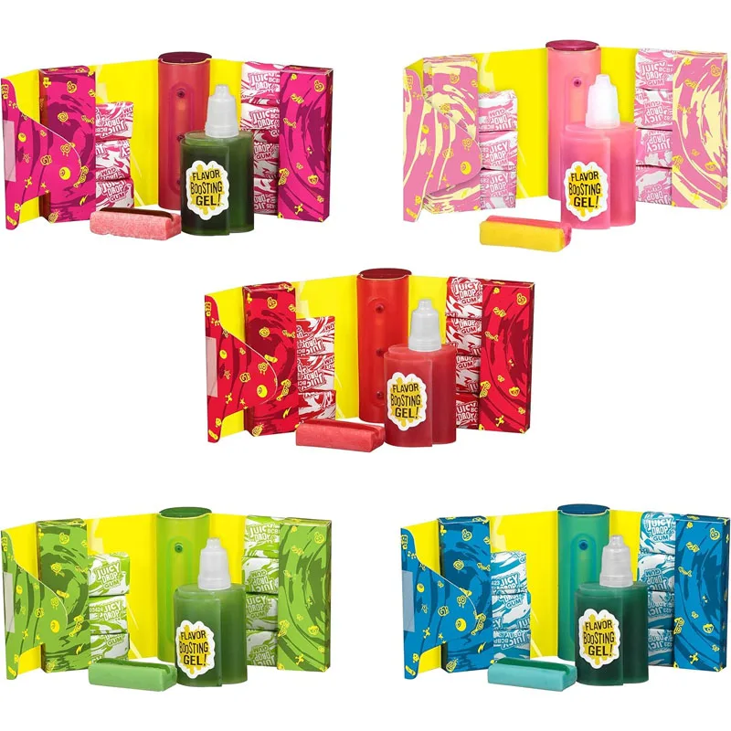 Wholesale Custom China Halal Sweet Sour Fruit Flavour Bubble Gum With Sour Gel