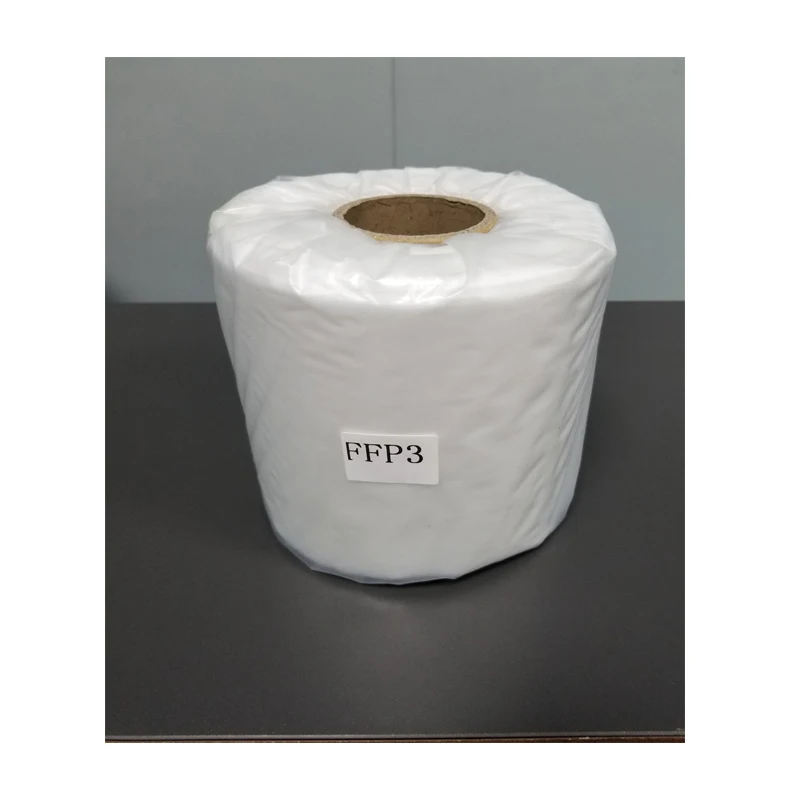 Nanofiber Fabric Nano Coated BFE99 meltblown fabric as filter media for FFP3 facemask