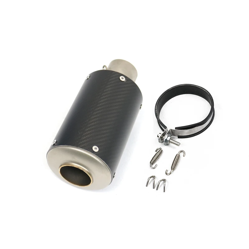 51mm 60mm crf250l exhaust tx200 muffler motorcycle escape cafe racer exhaust fibra de carbono for 1000 cbr gsxr 750