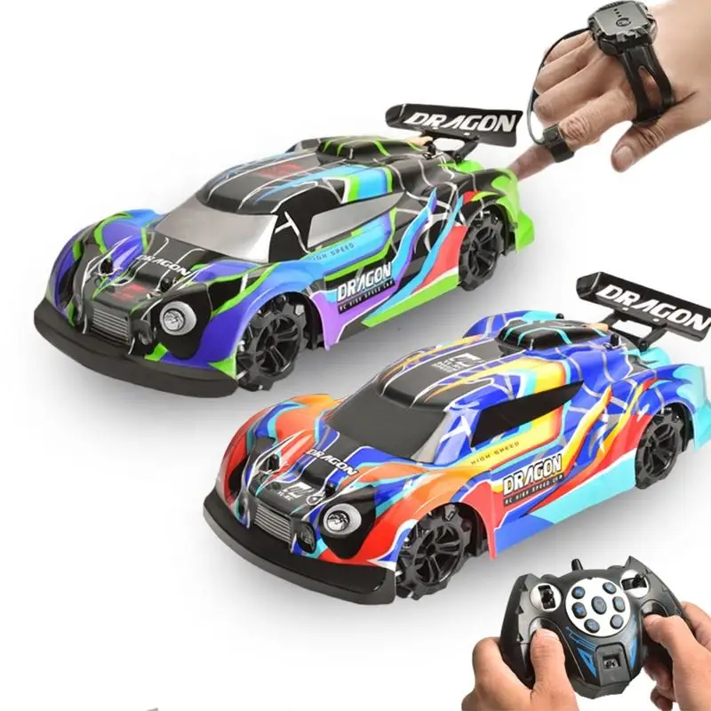 4CH RC Stunt Drift Race Cars Toys 1:14 Remote Control Spray Car Toys 2.4G Remote Control Vehicle Toy For Kids