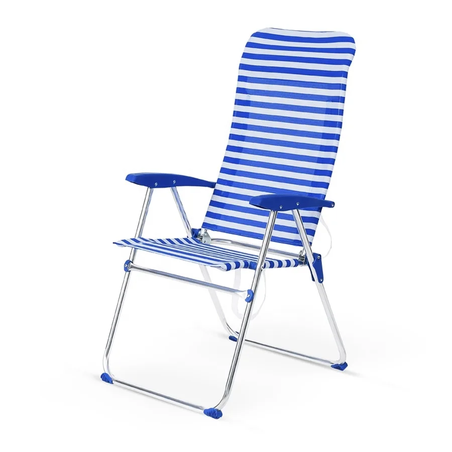  Sunnyfeel открытый алюминиевый легкий высокий складной пляжный стул с