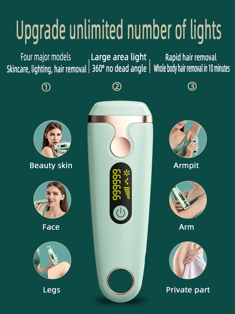 Men Woman Depilator For Body Hair Rechargeable Mini Electric Epilator Epilateur Product
