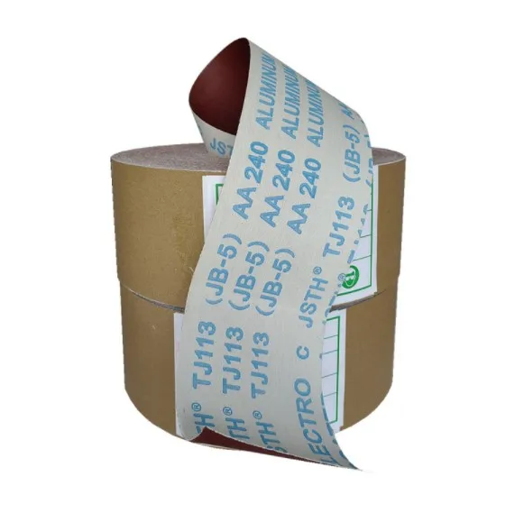200mmx 50m Abrasive Cloth roll Gxk51 Wood Polishing Aluminum Oxide 80 Grit Sanding rolls Color Red sand Cloth roll