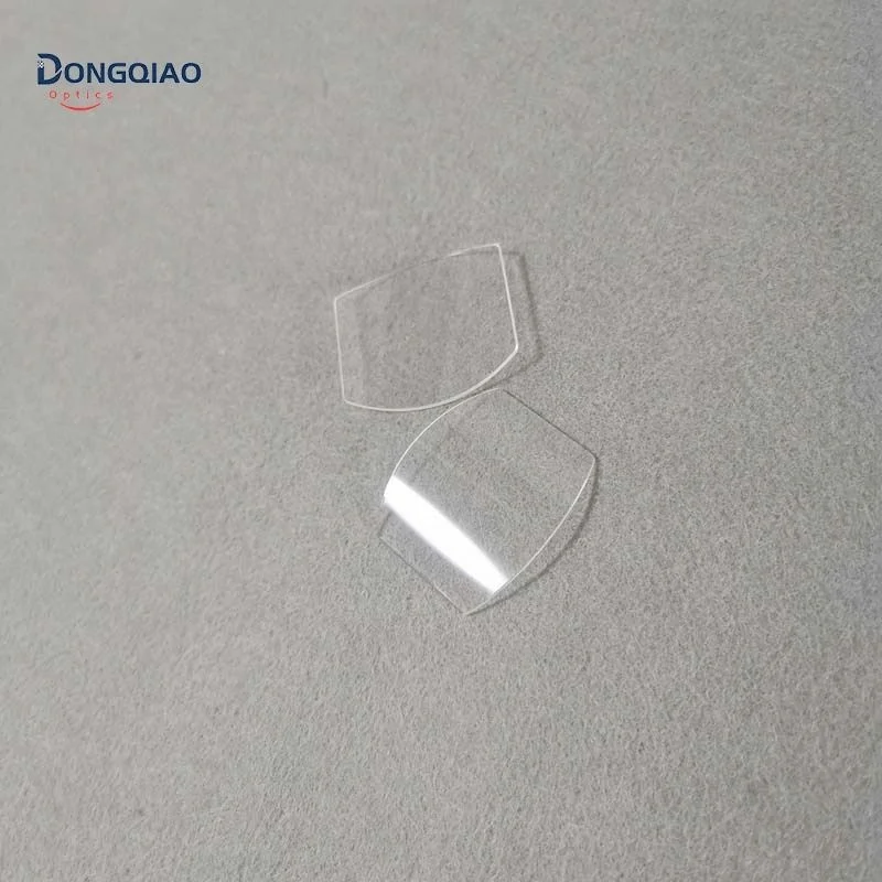 Factory price Purple Double Cylinder Sapphire Glass Optical Lens