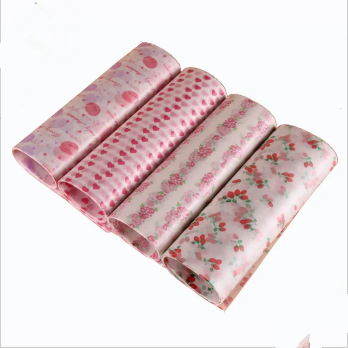 Food packing paper paraffin paper sheets