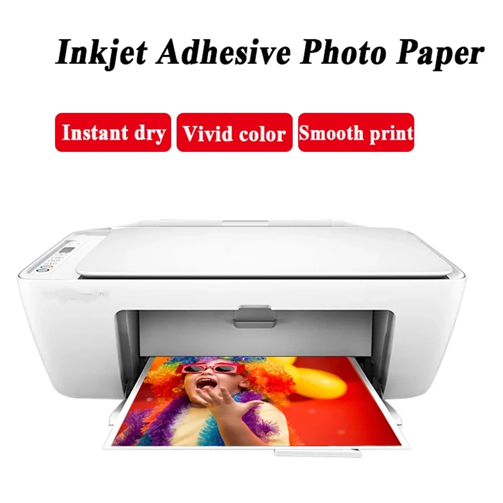 Adhesive Photo Copy Paper High Glossy A4 Photocopy Paper Brand for Inkjet Printer and Laser Printer