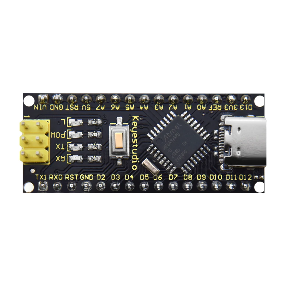 NANO PLUS Development Board Compatible with Arduino NANO(Black and Eco-friendly)