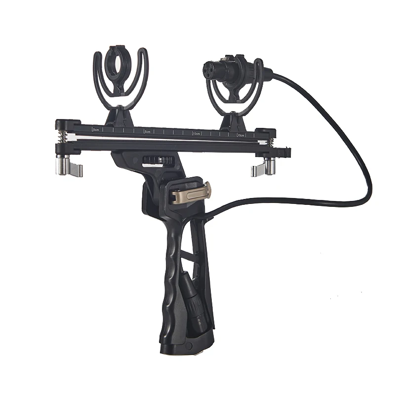 
Blimp Windshield and Shock Mount Suspension System for Shotgun Microphones 