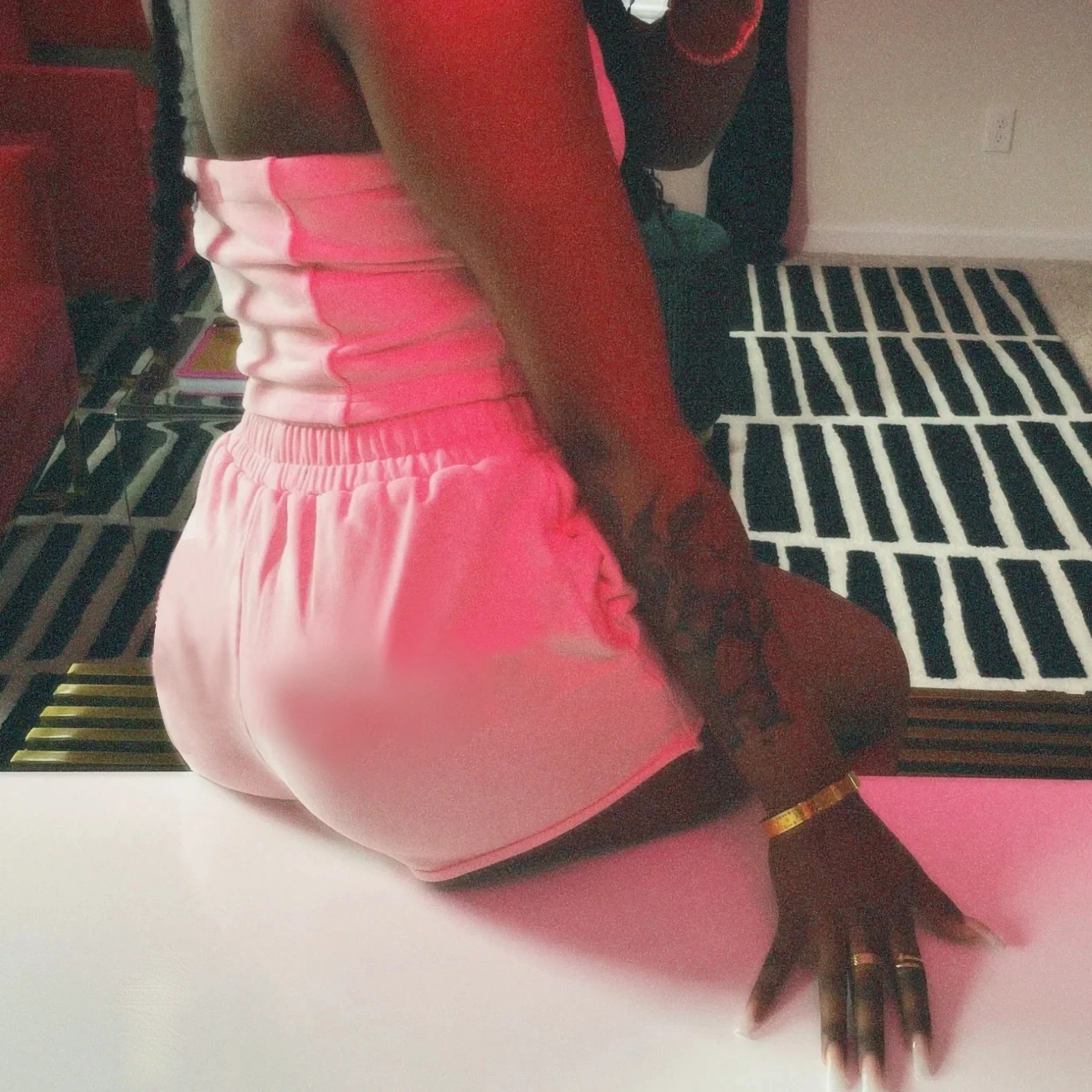 Custom Vintage Corset Top Bodysuit Women Clothing Outfits Acid Washed Two Piece Shorts Sets