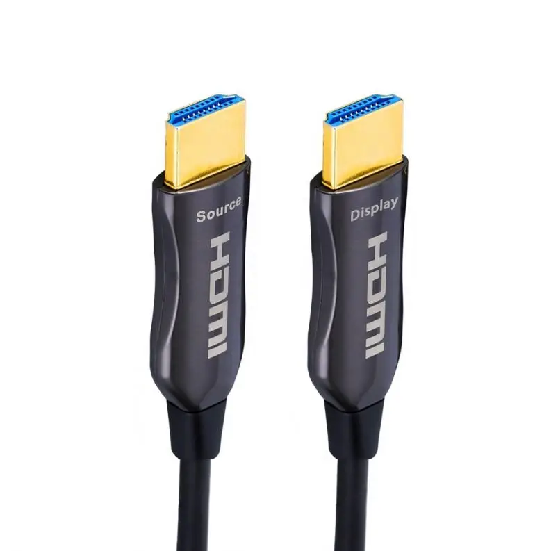 Высокое качество HDMI 2,0 Версия Поддержка 4k @ 60 Гц, 3d aoc 50 м волокно кабель