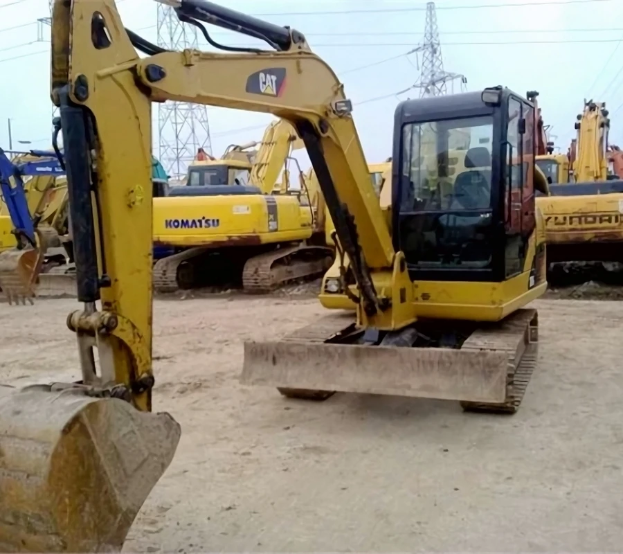 Rare Used Caterpillar CAT 306C Excavator Cat excavator mini skid steer mini caterpillar excavator for sale give away  a drone