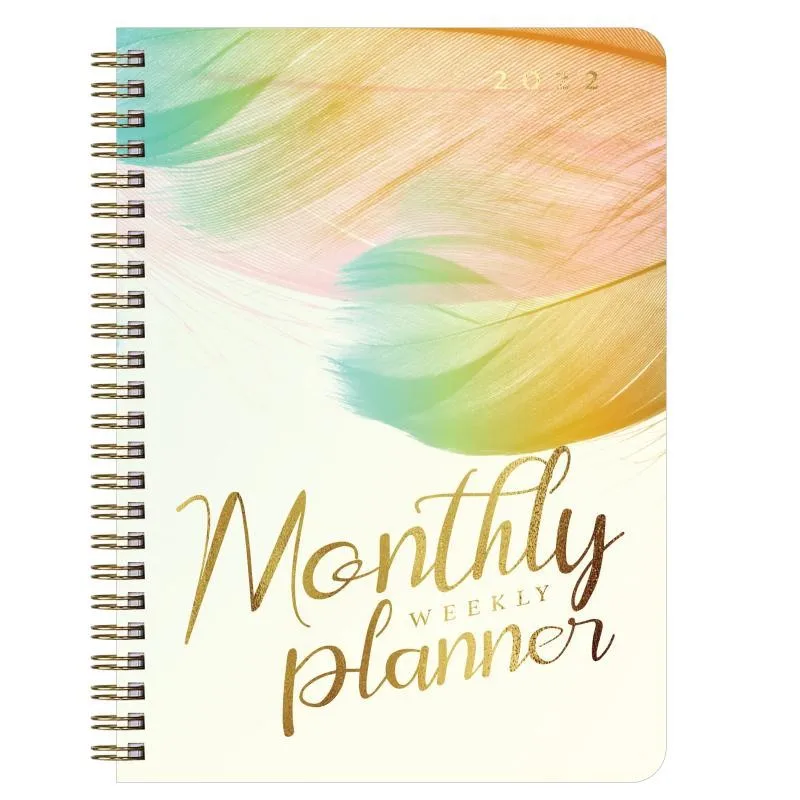 Factory Customized Cheap Colorful Hard Cover Printing Service of Spiral Bound Notebook/Planner/Journal/Agenda