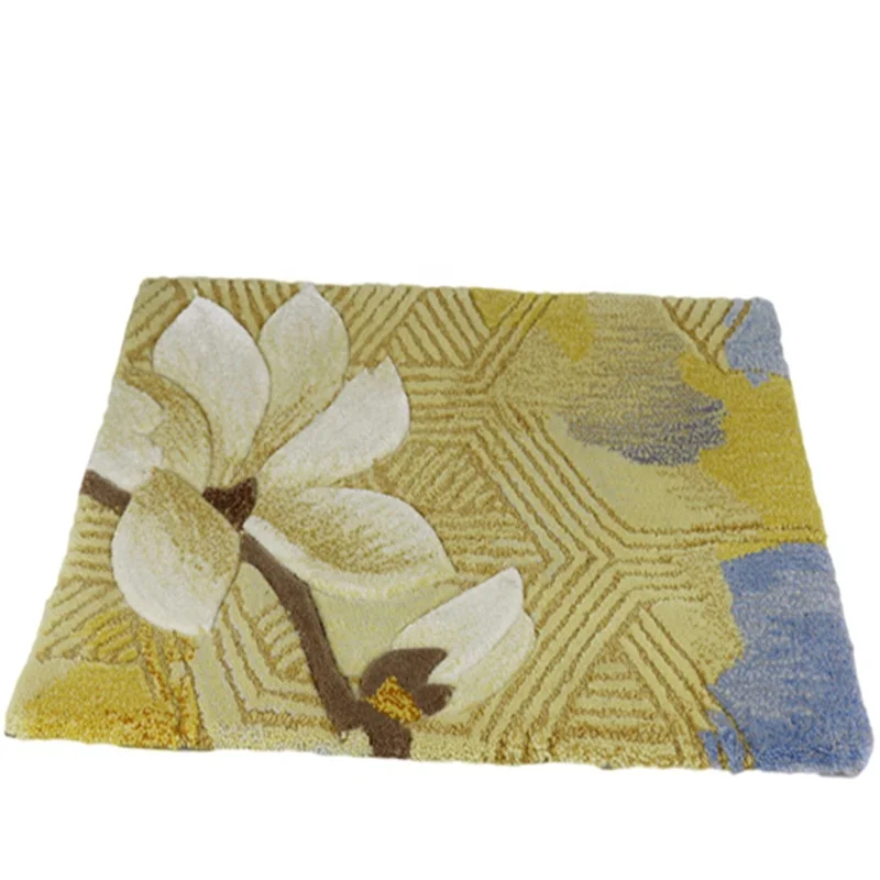 Коммерческий прямоугольник низкая высота ворса шерсть нейлон печать ковер для гостиниц