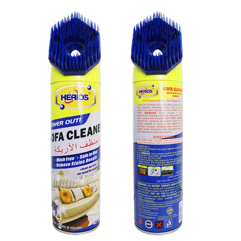 2024 Top Sales Household Cleaning Dry Wash Leather Sofa Cleaner With Brush