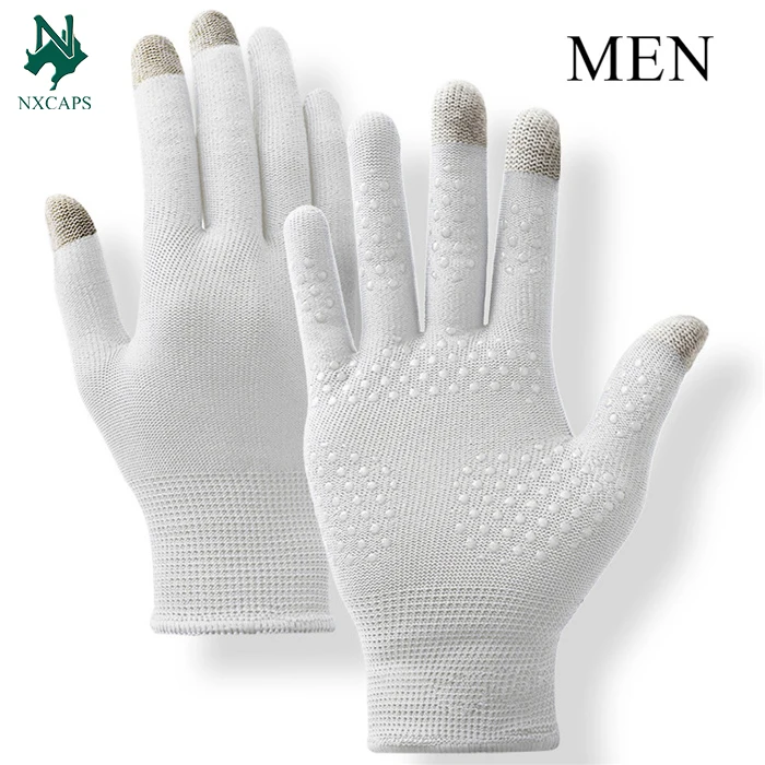 Hot Sale Touch Screen Gloves Thin Knitting Driver Gloves Cycling Mittens Unisex Solid Gloves Non-Slip Sports