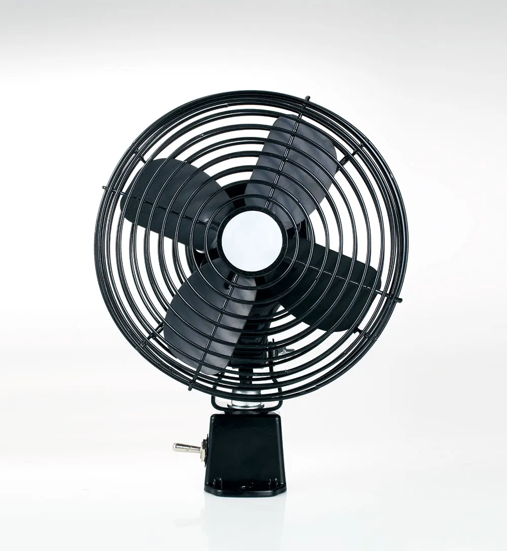 6-дюймовый мини-вентилятор охлаждения автомобиля из алюминиевого сплава 12 В 24 бесщеточные сверхпрочные металлические автомобильные вентиляторы