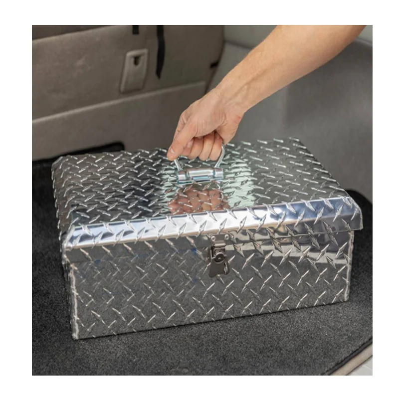 wholesale aluminium case tool box with trolley