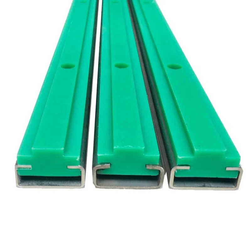  Customized wear resistant plastic sliding rail uhmw-pe
