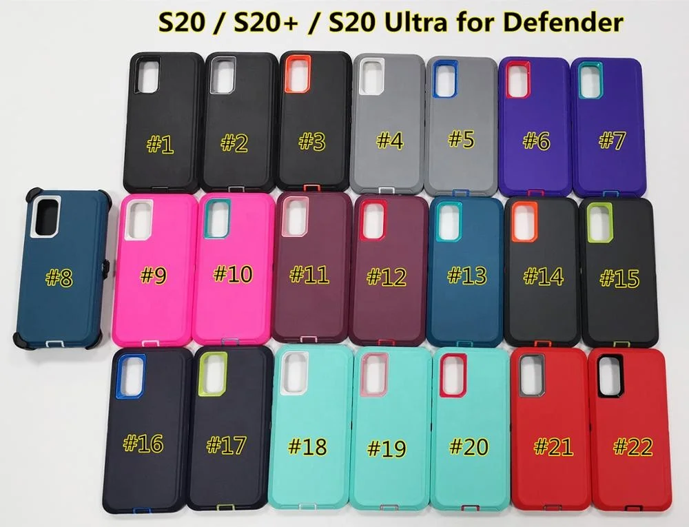 
Fast Delivery for Samsung Galaxy S20 Ultra Defender Case with Belt Clip, Military Grade Multi-Layer Shockproof Phone Cover 
