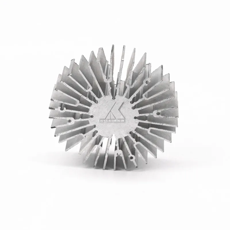 Hot selling Heat Sink CNC Machining Anodized Silver Aluminum Large Industrial Aluminium Heat Sink for LED light aluminum profile
