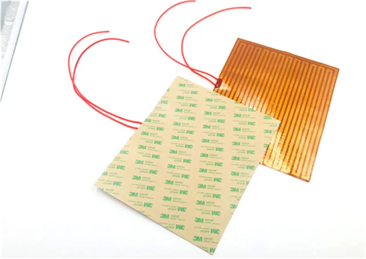 hot sale Viscous flexible foil heater polyimide film heater