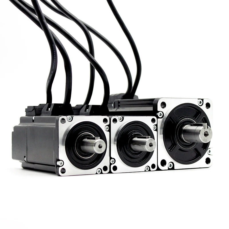 Umot Diameter 22mm 9.5a/5a 220v/380v Single Phase Three Phrase Ac Servo Motor 2kw 9.55nm Servo Motors For Cnc With Drive Rs485