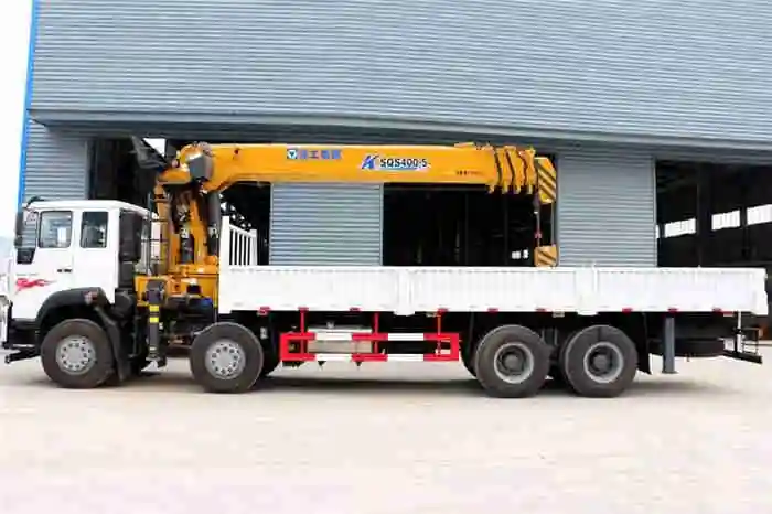 5Tn мобильный телескопический Малогабаритный кран Fullwon Isuzu Shacman Electric