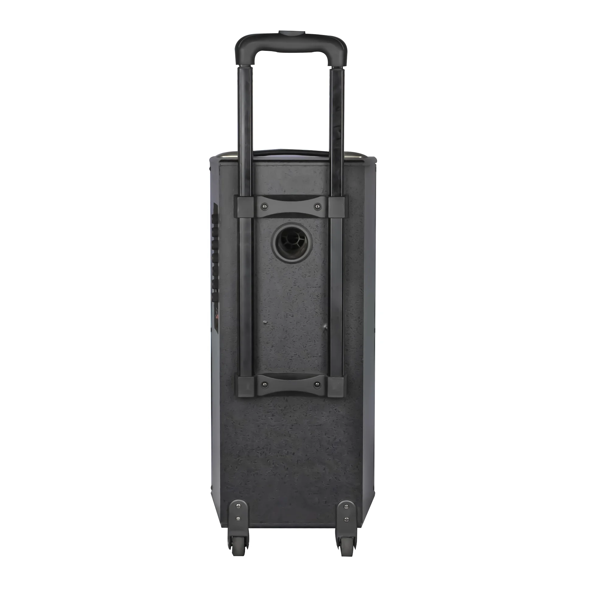 Factory New design Star LED Full Wooden Case Trolley Music Party Speaker with Home Theater system