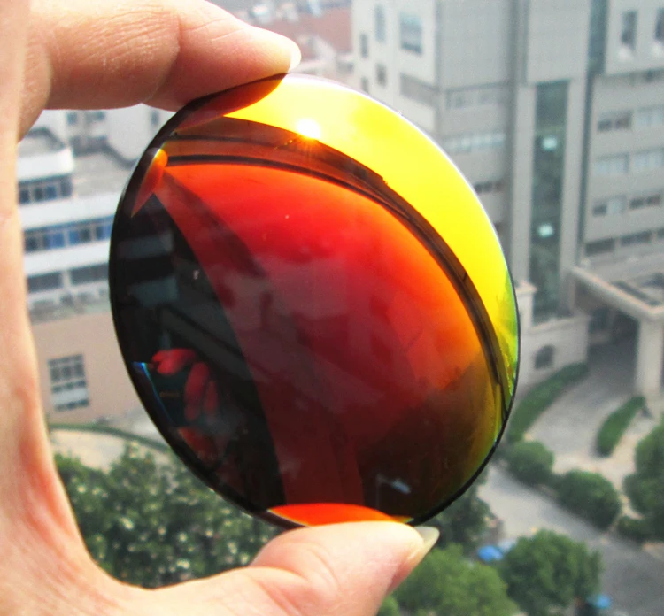 CR39 солнцезащитные линзы Red Flash Mirror D1 Series EXIA