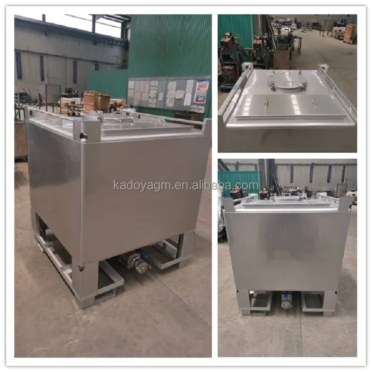 1000L IBC tote tank used for cold place with UN certificate for transportation of fuel oil