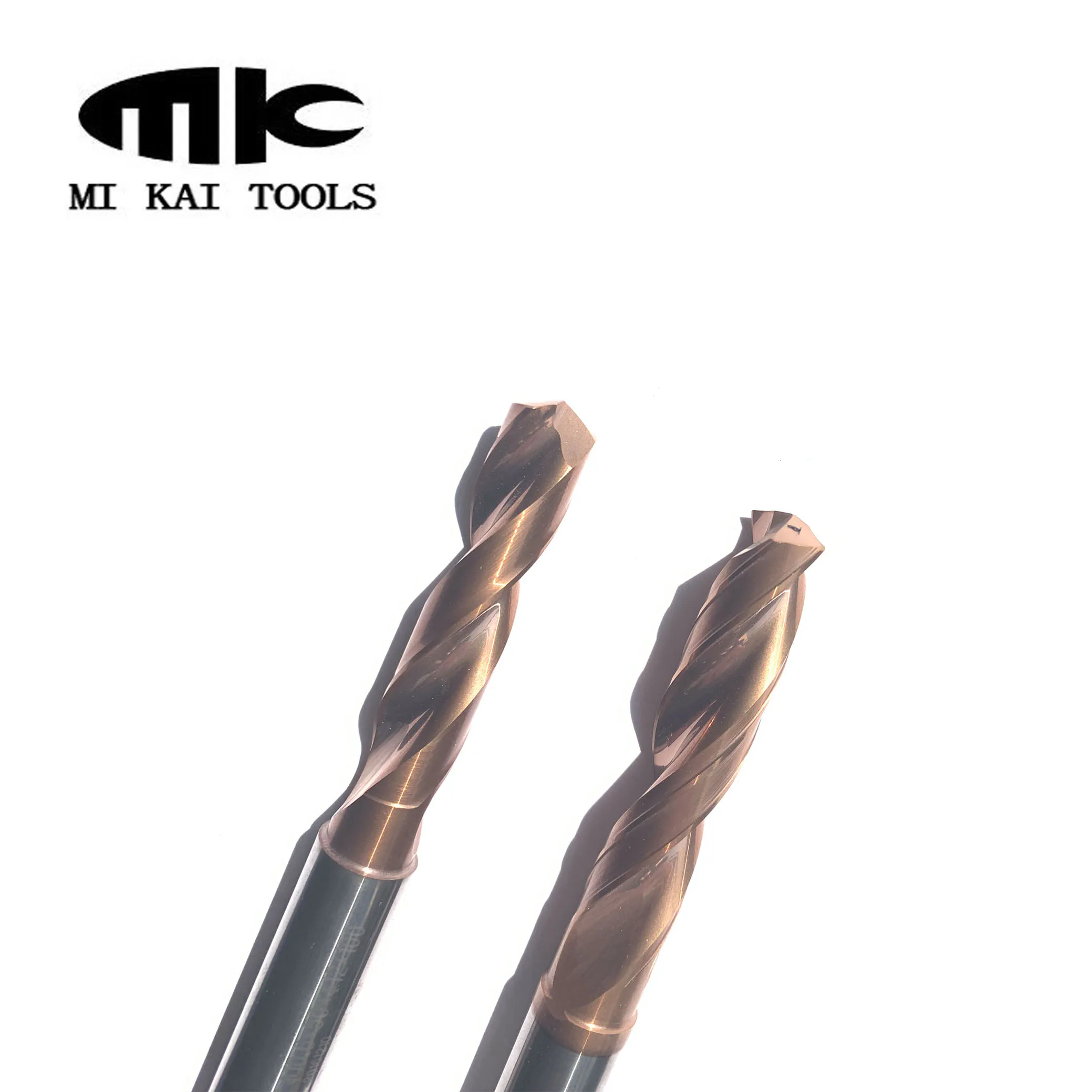 
MK Tungsten Steel Cutting Tool Carbide 6 mm Golden Coated Drill Bit 